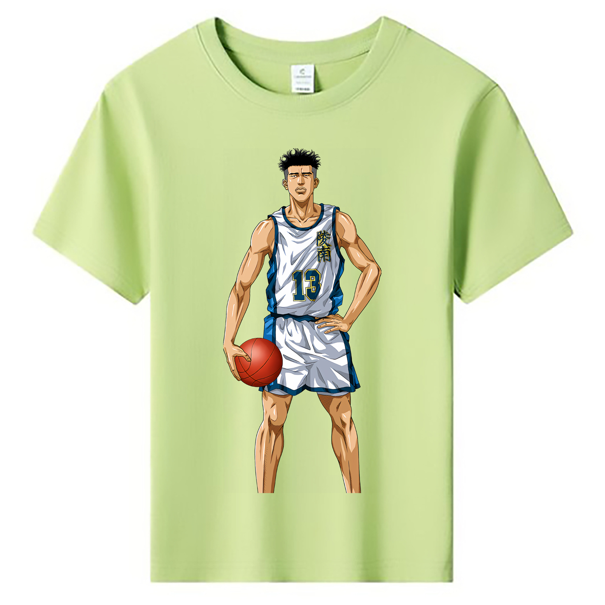 （画像用） SLAM DUNK／スラムダンク 綿100％キッズTシャツ（フロントプリント）